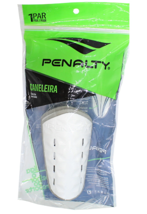 Caneleira Futebol Penalty Matis Branca Campo e Society
