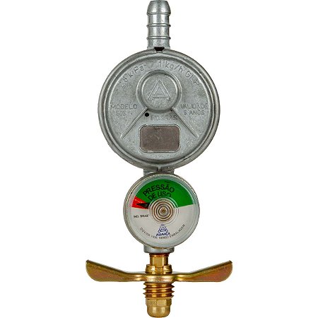 Regulador Aliança 505/01 PEQUENO com Manômetro