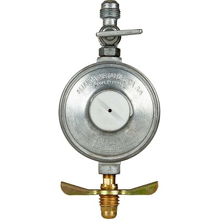 Regulador Aliança 503/18 5kg/h saída 3/8" SAE
