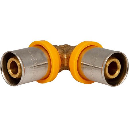 Cotovelo Multicamadas PEX GÁS Regular 16mm