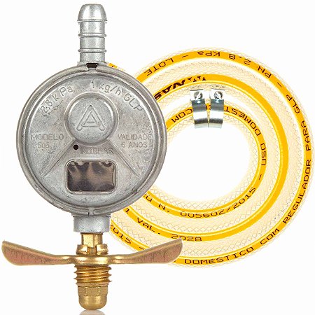 Regulador Aliança 505/01 PEQUENO com Mangueira 1,20m