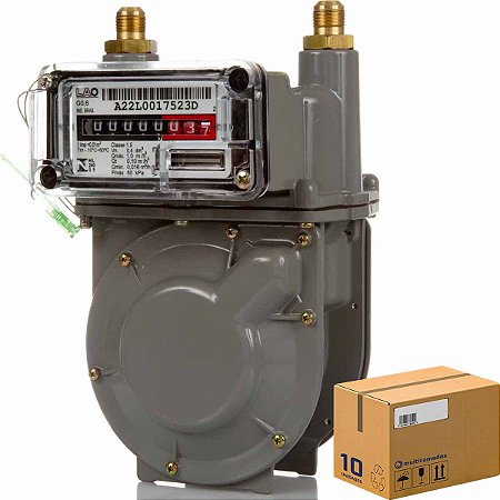 Medidor de Gás LAO G-0.6 (Caixa 10 Unidades)