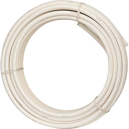Rolo 10m 26mm Tubo Multicamadas Pex Gás Branco