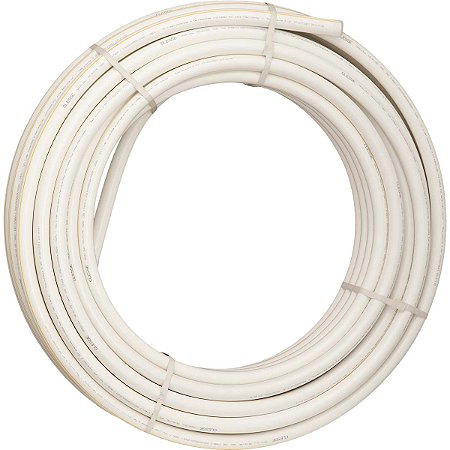 Rolo 10m 32mm Tubo Multicamadas Pex Gás Branco