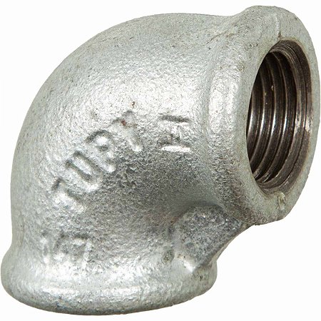 Cotovelo Tupy Galvanizado 1/2 BSP(F)