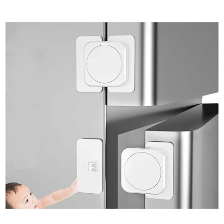 Trava de segurança multifuncional Infantil Geladeira e Portas