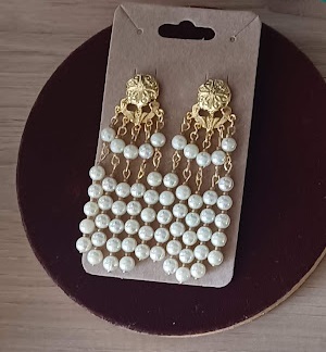 Brinco Chuva de Pérola