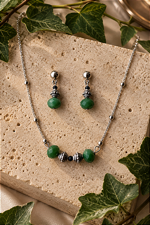 Conjunto Hera - Brinco e Colar