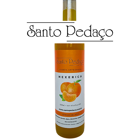 Licor Mexerica - 500ml - Santo Pedaço