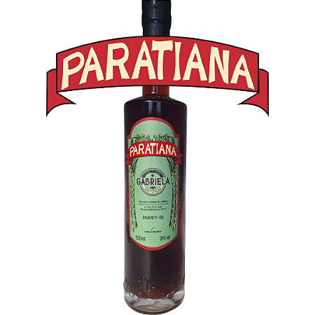 Licor Gabriela ( Cravo E Canela ) - Paratiana - 500ml