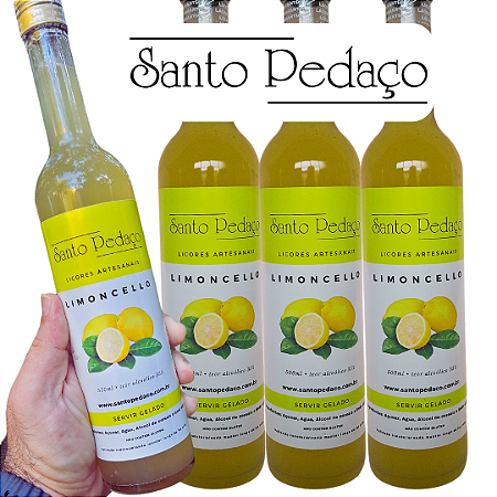 KIT 4 LIMONCELLOS - O SABOR DA ITALIA - SANTO PEDAÇO