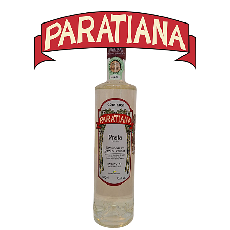 CACHAÇA PRATA JEQUITIBA PARATIANA 500ML