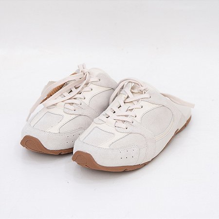 MULE TENIS COURO