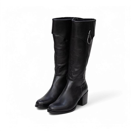 BOTA COURO CANO LONGO
