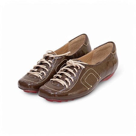 TENIS COURO VERNIZ