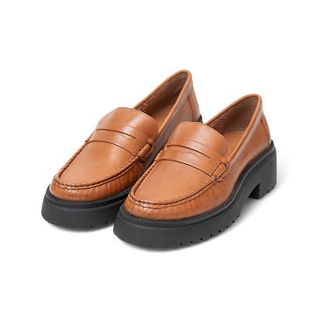 MOCASSIM TRATORADO COURO LISO