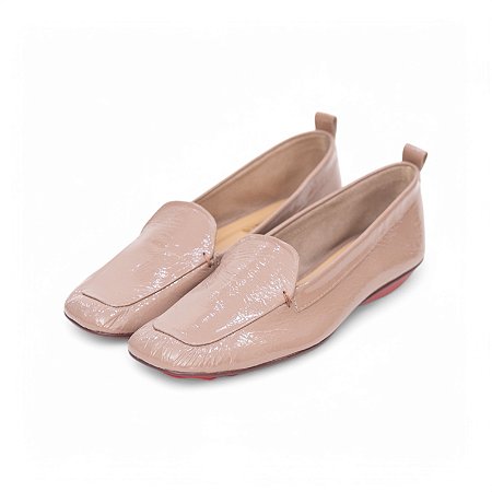 MOCASSIM COURO VERNIZ