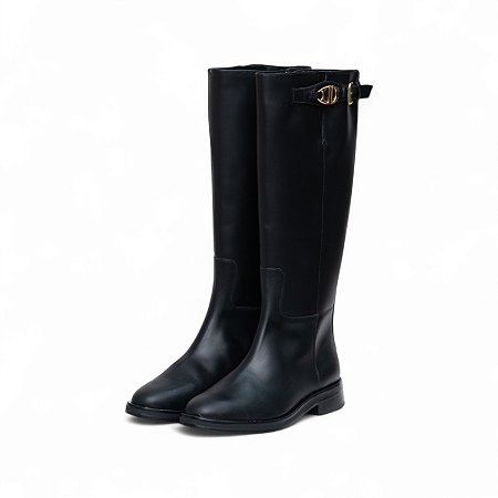 BOTA MONTARIA COURO FIVELA