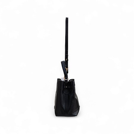 BOLSA COURO LISO