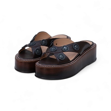 TAMANCO COURO MEDALHAS