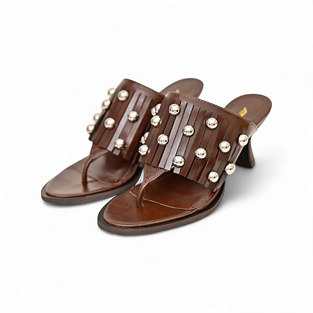 TAMANCO COURO FRANJA