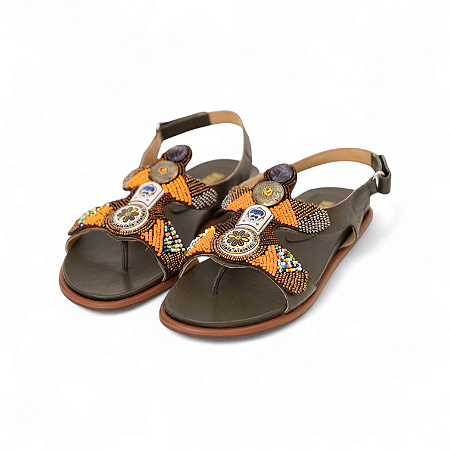 PAPETE COURO BORDADOS