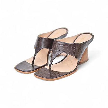 MULE COURO CROCO