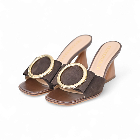 MULE COURO FIVELA