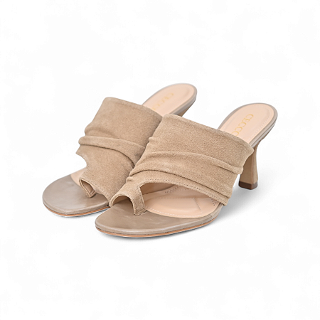 MULE COURO FRANZIDO