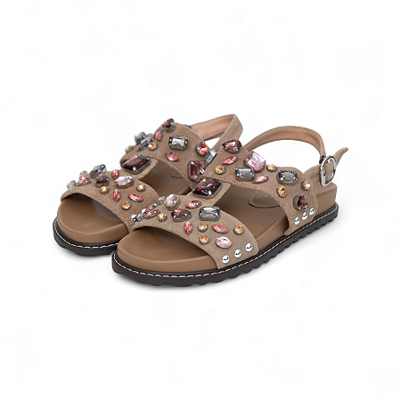 PAPETE COURO PEDRARIA