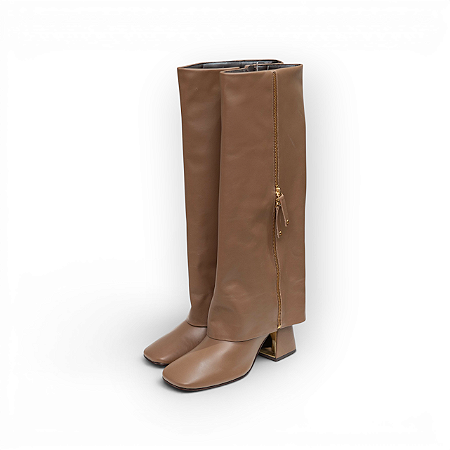 BOTA COURO CAPA