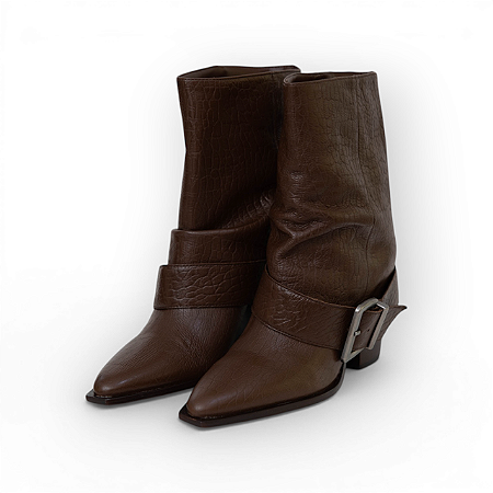 BOTA COURO SCHUTZ