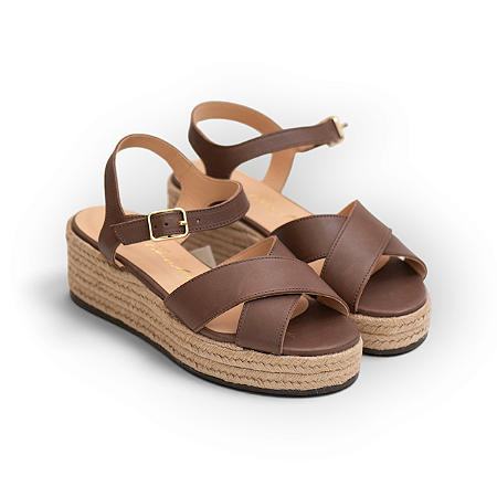 FLAT COURO LUIZA ABRCELOS
