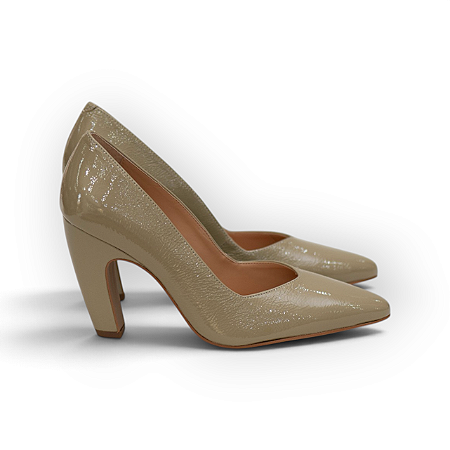 SCARPIN COURO LUIZA BARCELOS