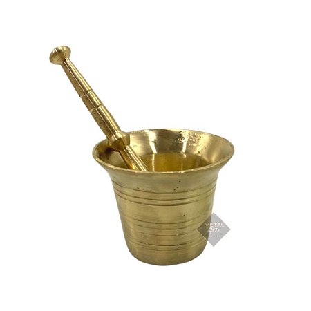 Almofariz Bronze Puro P (PROMOÇÃO)