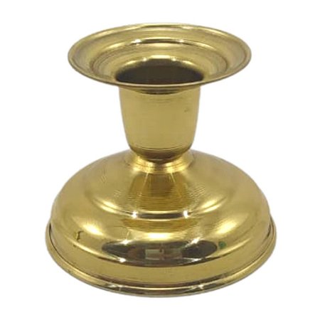 Castiçal Em Latão 5 cm ( PROMOÇÃO)