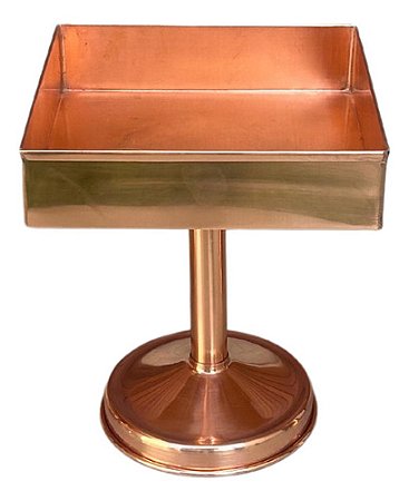 Bowl Quadrado Cobre Puro M