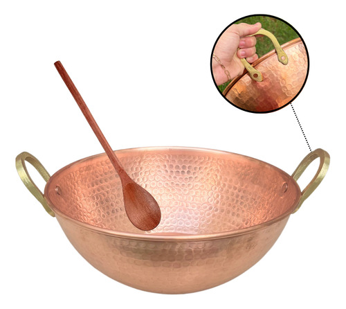 Tacho De Cobre 2 L 20 Cm
