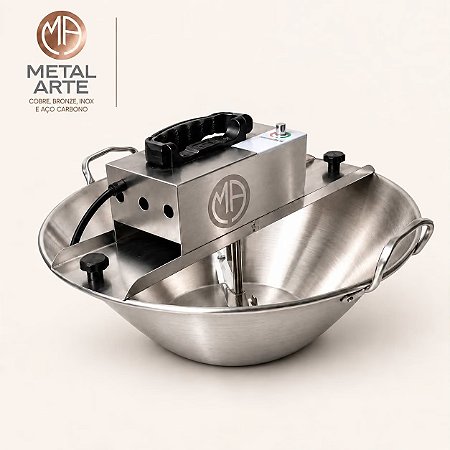 Mexedeira Para Mexer Doces Suporte Inox