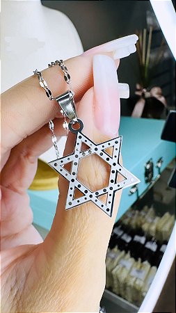 COLAR ESTRELA DE  DAVI