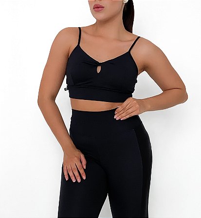 Top Bianca Preto