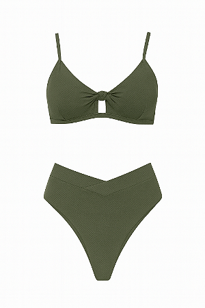 Conjunto Biquíni Militar Curve Impact