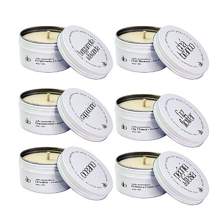 kit 6 Velas 90g