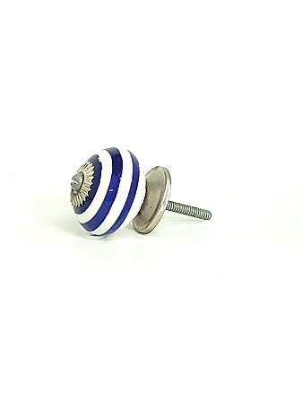 Puxador de Cerâmica Gaveta Armário com metal