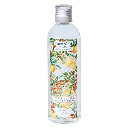 Refil 250 ml Difusor Limão Yuzu & Pimenta Rosa MasterChef