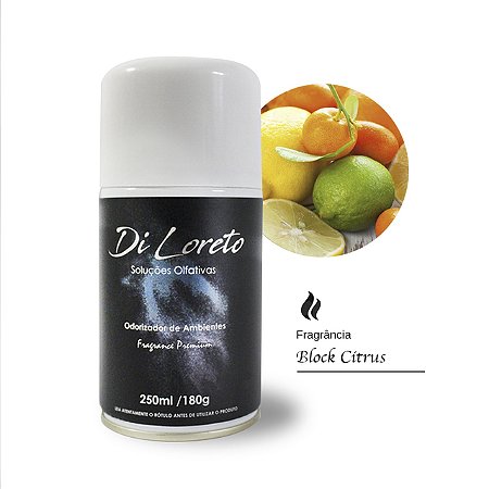 Odorizador, refil, Di Loreto, Aroma Block Citrus