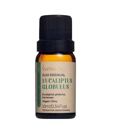 Óleo Essencial Eucaliptus Globulus Via Aroma - 10ml