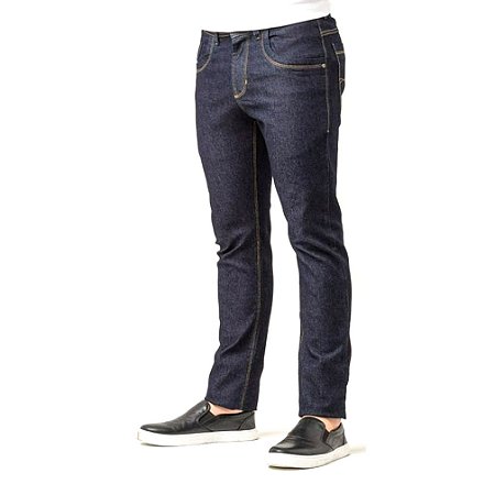 Calça Jeans Masculina Skinny Azul Escuro Zune