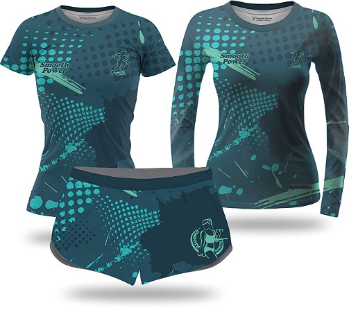 Kit academia feminino Green