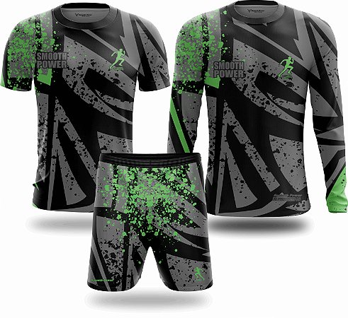 Kit Masculino academia strong green